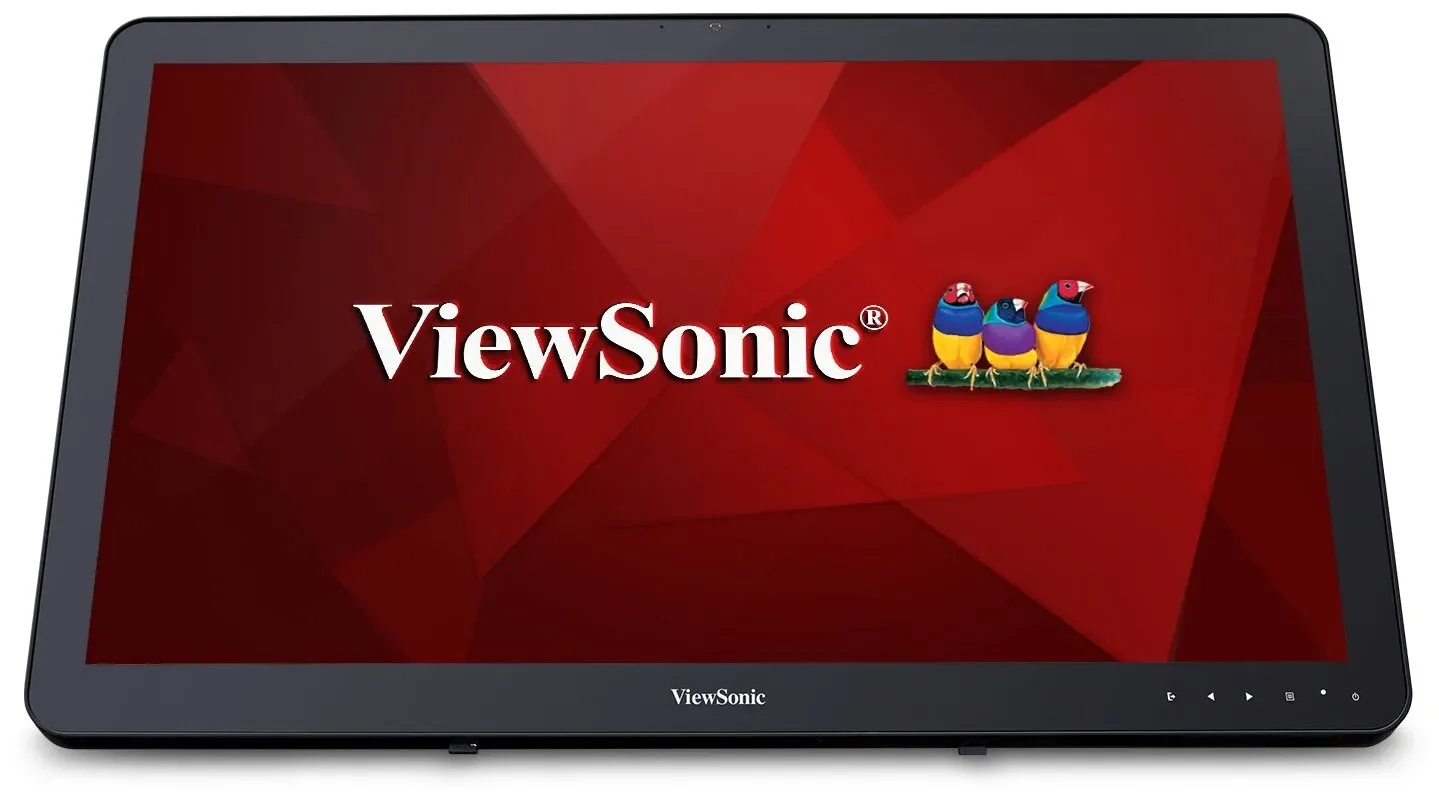 Монитор 23.6" ViewSonic TD2430 VA 1920x1080, сенсорный, 60 Гц, 5 мс, 16:9, 200 кд/м2, 1xHDMI, 1хDP, 1хVGA, USB 3.0, 1x3.5 мм, черный