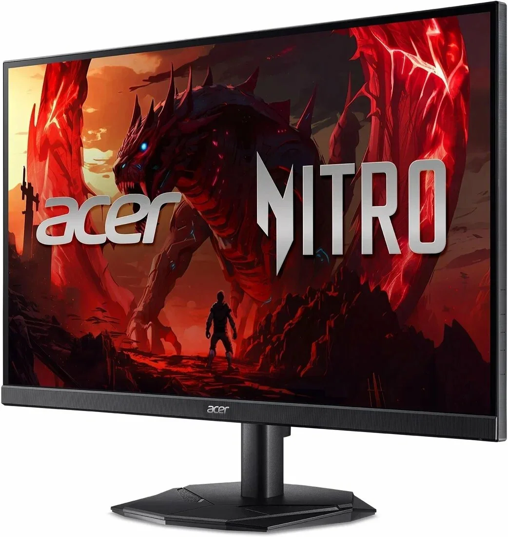 Монитор 23.8" Acer KG241YX1bmiipx IPS 1920x1080, 200 Гц, 1 мс, 16:9, 250 кд/м², 1xHDMI, 1xDP, динамики, черный