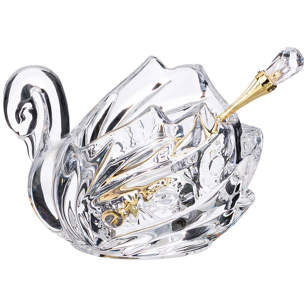 ARTI-M ИКОРНИЦА "MUZA CRYSTAL" С ЛОЖКОЙ 11*7*8,5 СМ.