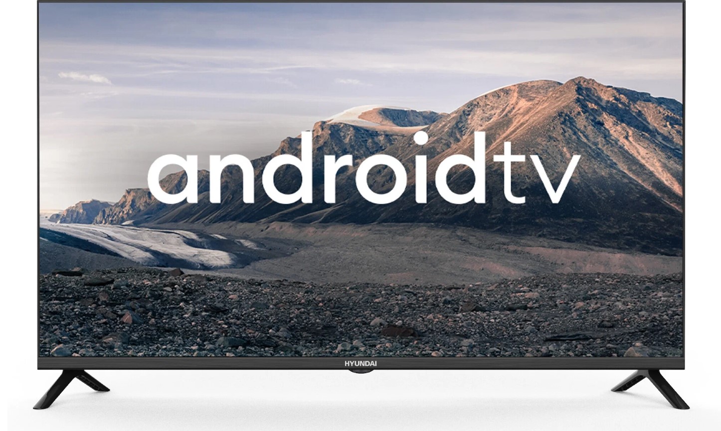 Телевизор LED 40" HYUNDAI H-LED40BS5002 Smart Android TV Frameless черный/FULL HD/60Hz/DVB-T2/DVB-C/