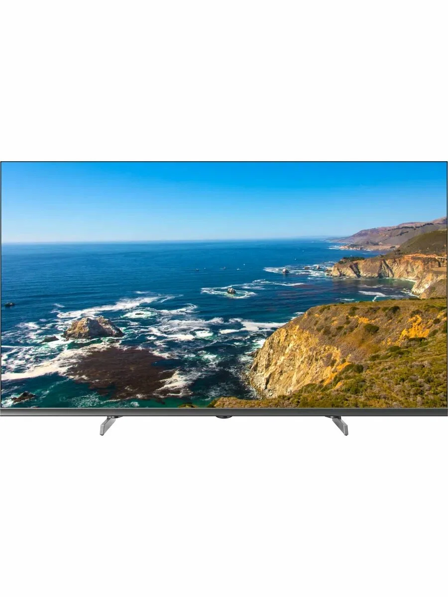 Телевизор LED 40" Hyundai H-LED40BS5100 Smart WebOS Frameless Metal черный/серый/FULL HD/DVB-T/60Hz/