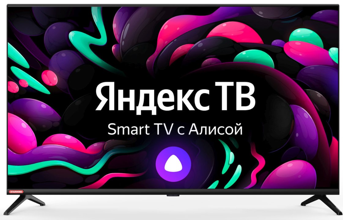 Телевизор LED 40" STARWIND SW-LED40SG300 FHD Smart Яндекс.ТВ,wifi,1920x1080,60гц