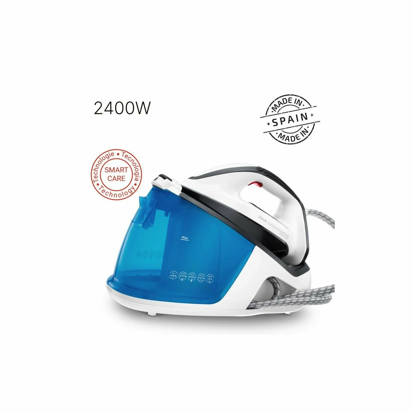 Парогенератор Ufesa EXCELLENCE SMARTCARE 80205667, белый/синий
