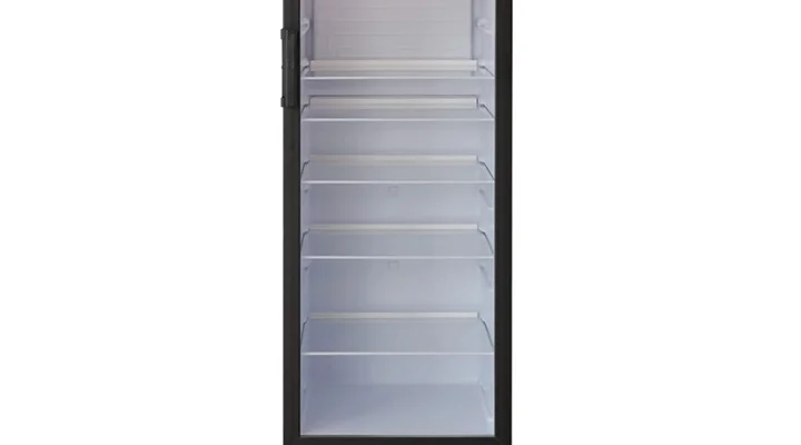 Холодильник Pioneer RF-9000_BL, 47,4x44,7x83,1см, 92л, черный, LED освещение