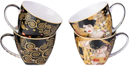 ЧАЙНЫЙ НАБОР LEFARD "ART COLLECTION" (Г. КЛИМТ) НА 2 ПЕР. 4 ПР. 250 МЛ (КОР=12НАБ.)