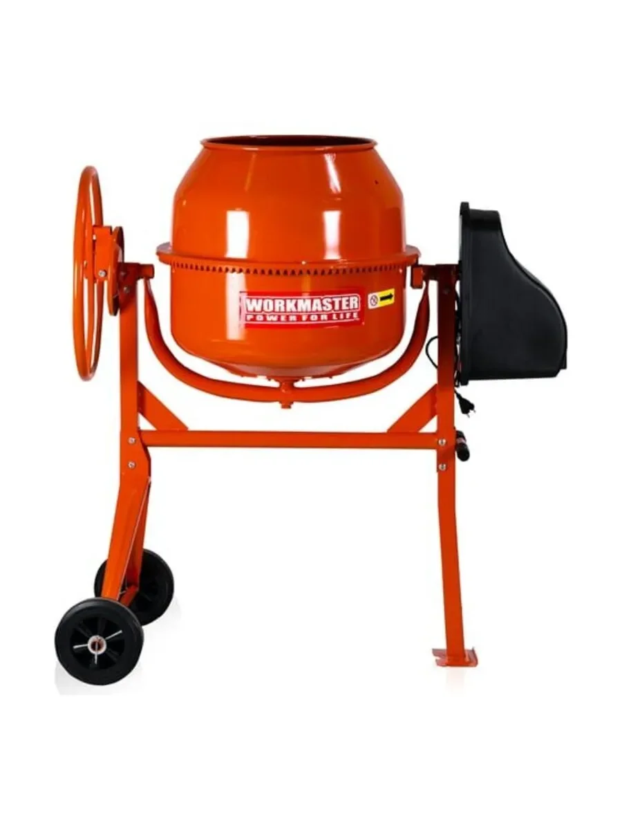 Бетоносмеситель WorkMaster БС-250А 1000 Вт 250 л / 175 л 28 об/мин 63 кг 71х85х74 cм