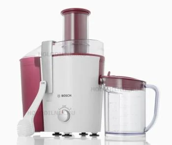 Соковыжималка центробежная Bosch MES25C0 700Вт рез.сок.:1.25мл. белый/бордовый