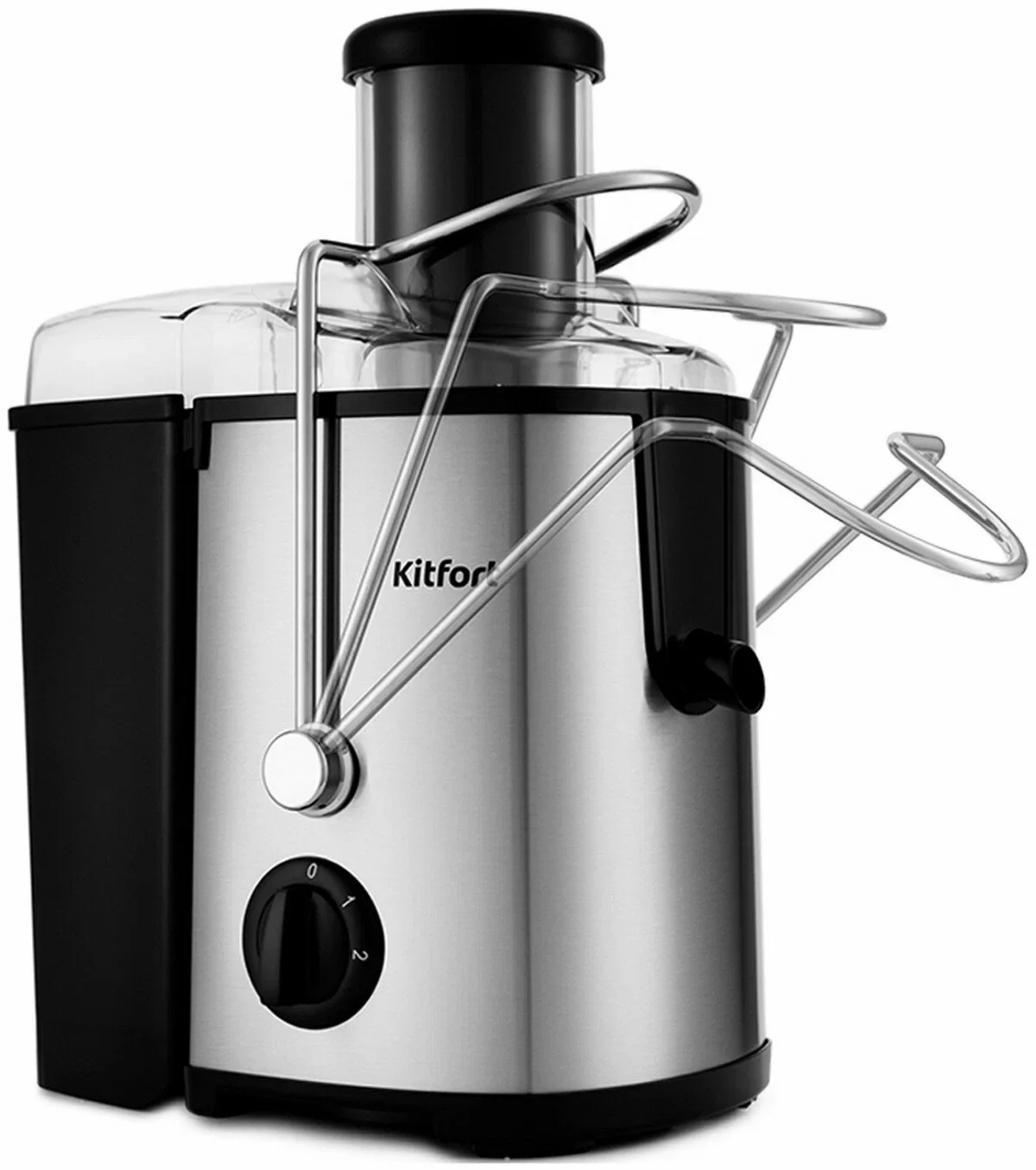 Соковыжималка центробежная Kitfort KT-1116 600Вт стальной