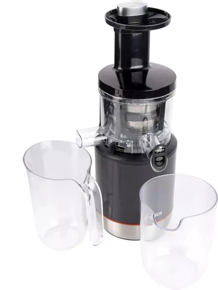 Соковыжималка шнековая Bosch MESM731M черный