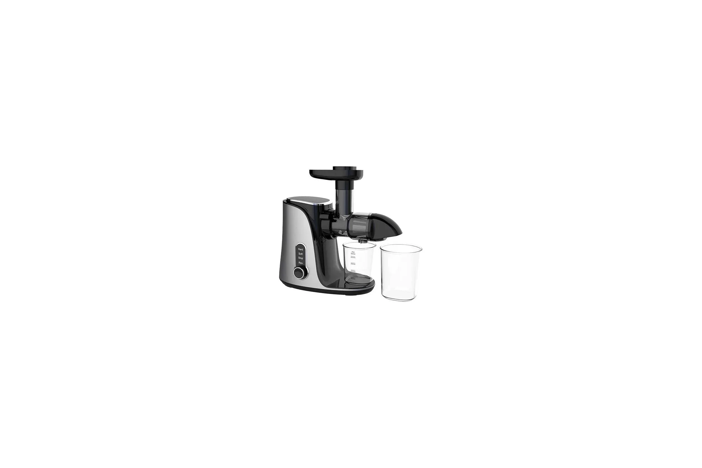 Соковыжималка шнековая BQ J2001 Black-Silver, Мощность 150 Вт