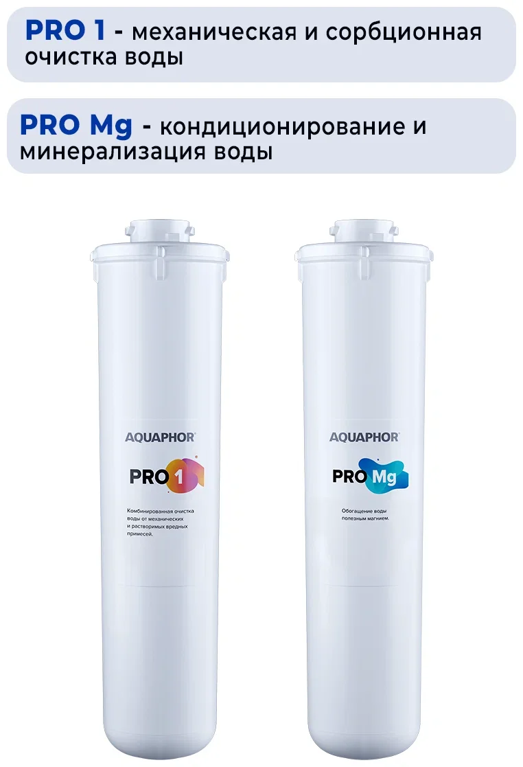 Сменный модуль для систем фильтрации воды Аквафор Pro1- Pro50 - ProMg