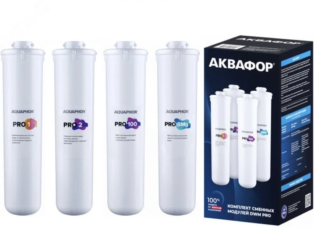 Сменный модуль для систем фильтрации воды Аквафор Pro1-Pro2-Pro BMg