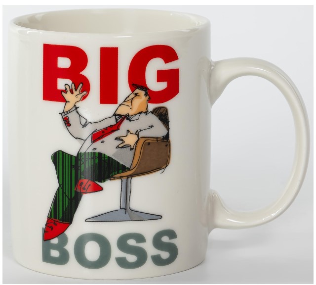 PSF BIG BOSS, кружка 350мл, NEW BONE CHINA