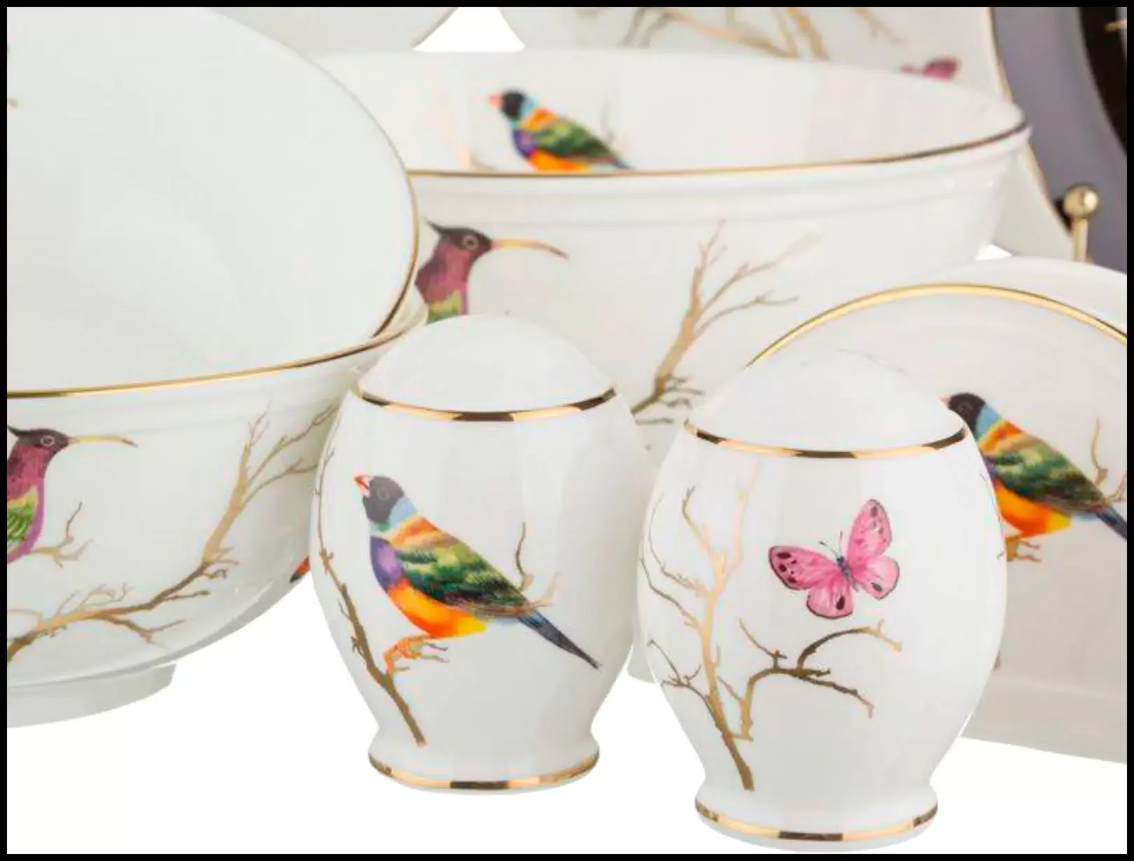 СТОЛОВЫЙ СЕРВИЗ LEFARD "РАЙСКИЕ ПТИЦЫ" НА 6 ПЕР. 26 ПР. (КОР=2НАБ.)