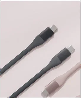 Кабель для цифровой техники и смартфонов Solove Type-C/Lightning, 100 см, 20W, PD, 3А, нейлоновая оплетка, DW5 (RUS) техпак темно-серый