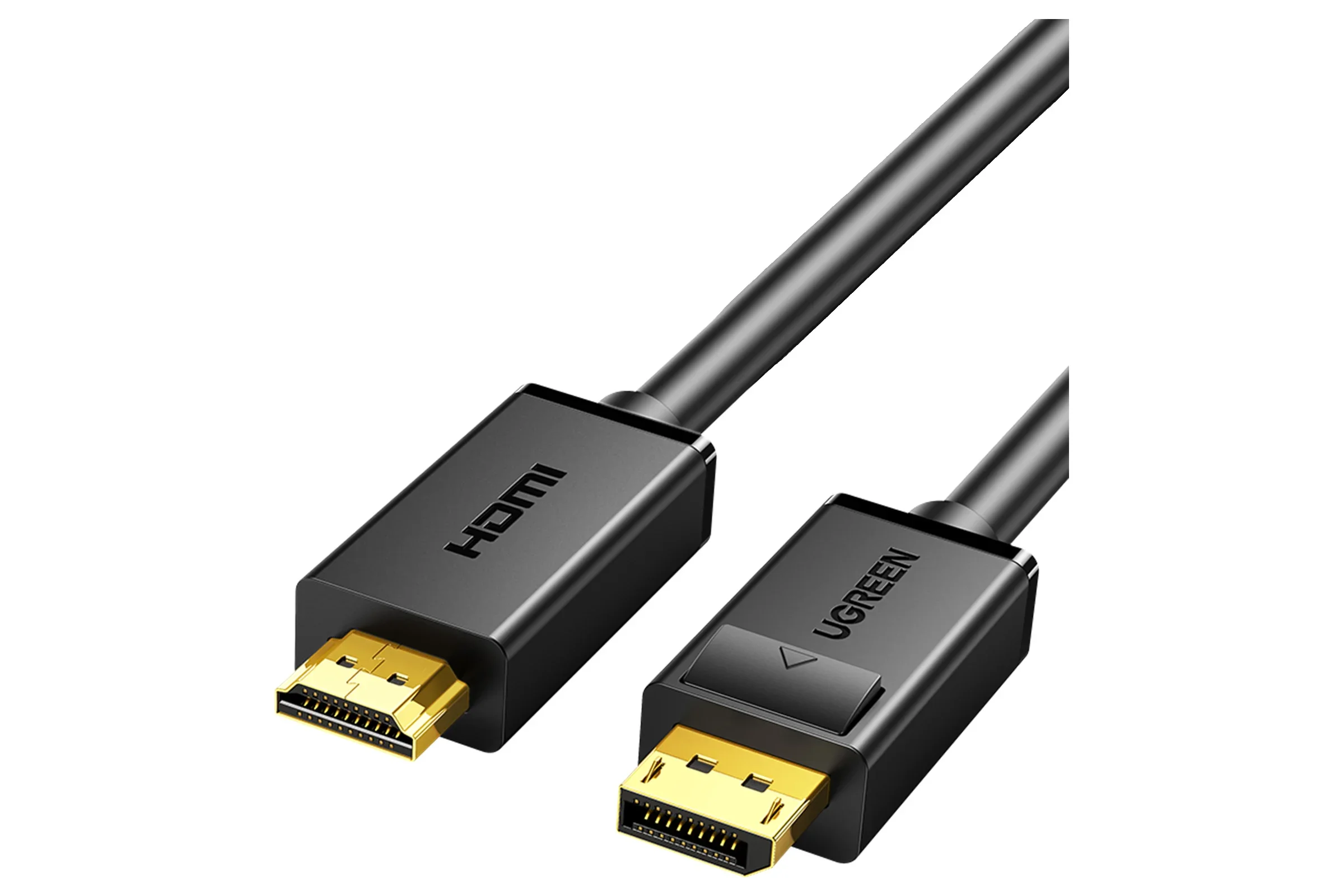 Кабель для цифровой техники и смартфонов Ugreen Display Port на HDMI, DP101, 4К 30Гц, 1.5 метра, черный (10239)