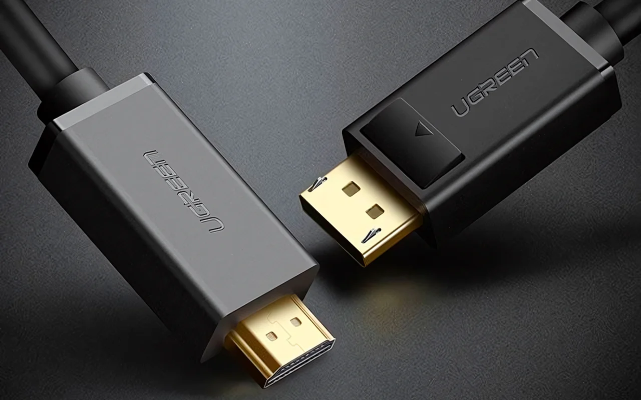 Кабель для цифровой техники и смартфонов Ugreen Display Port на HDMI, DP101, 4К 30Гц, 1.5 метра, черный (10239)