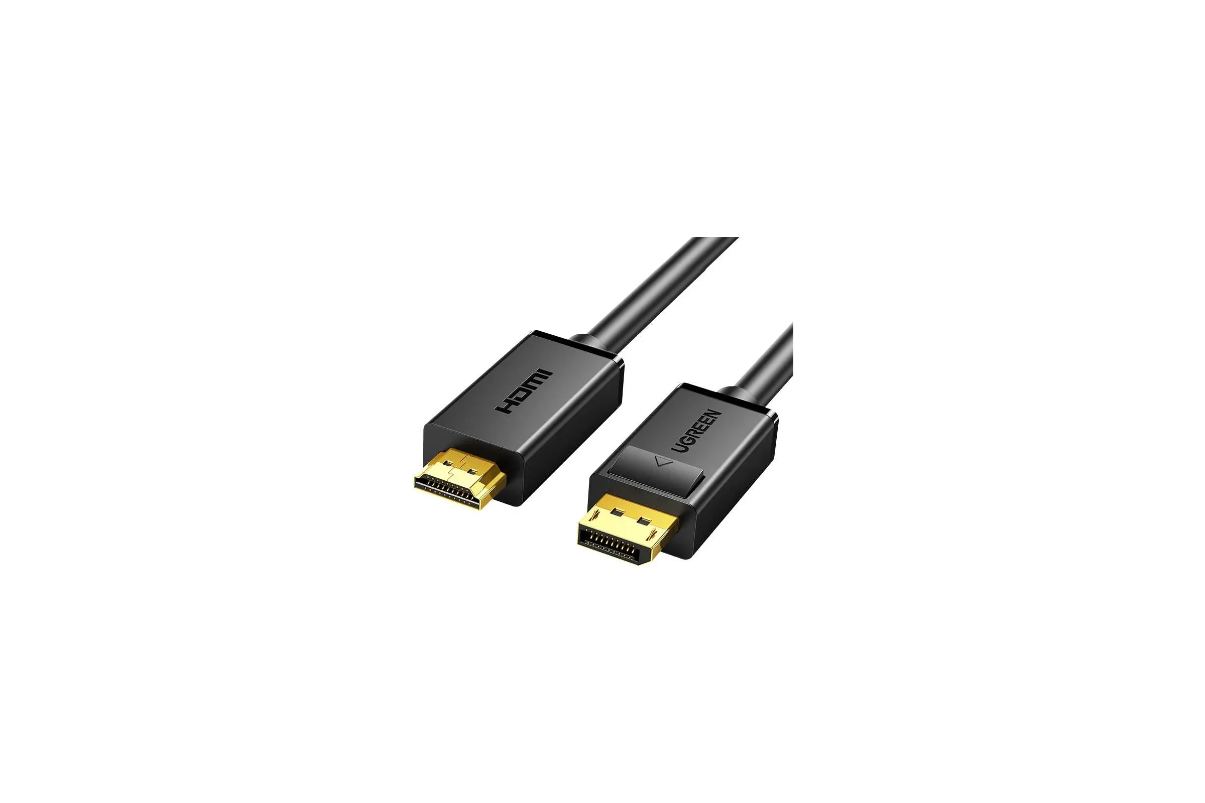 Кабель для цифровой техники и смартфонов Ugreen Display Port на HDMI, DP101, 4К 30Гц, 1.5 метра, черный (10239)