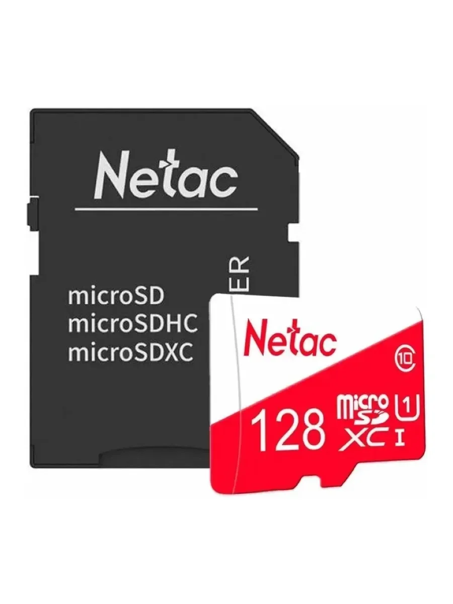 Карта памяти Netac P500 ECO, 128 GB (NT02P500ECO-128G-S)