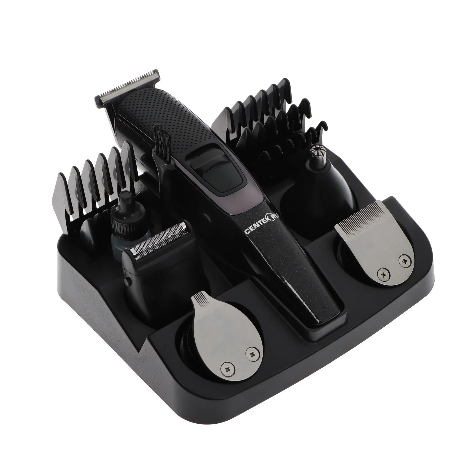 Машинка для стрижки волос Centek CT-2137 5в1 серый