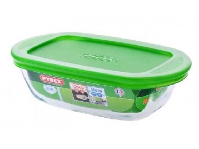 PYREX COOK&STORE Блюдо прямоугольное с крышкой 23*15*6,5