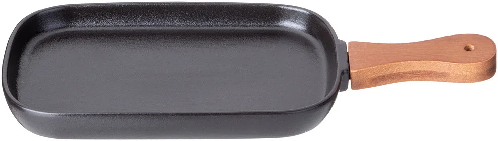 БЛЮДО СЕРВИРОВОЧНОЕ LEFARD "NATIVE" 12,5*19,5/29 СМ С ДЕРЕВ. РУЧКОЙ (КОР=24ШТ.)