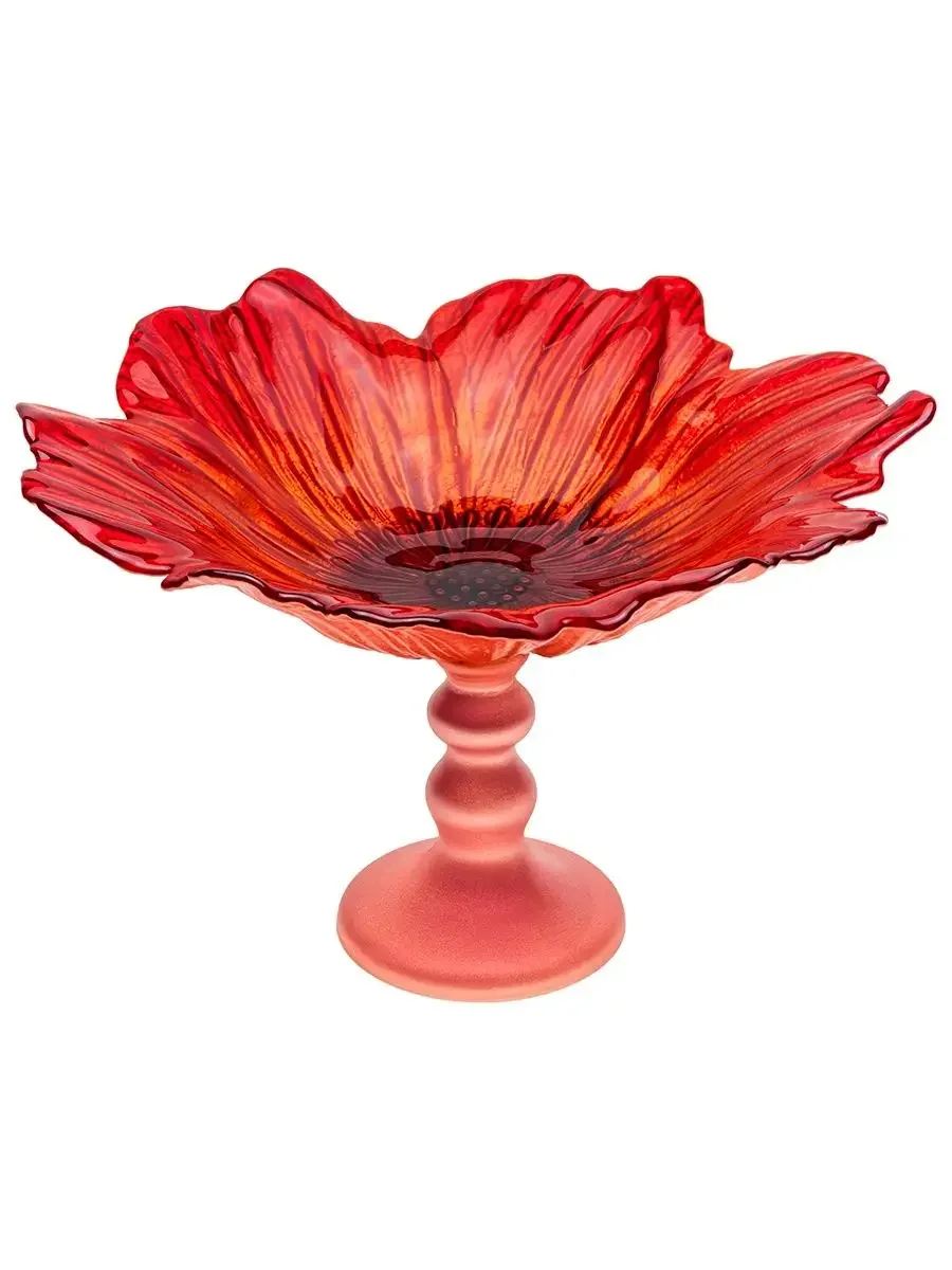 БЛЮДО СЕРВИРОВОЧНОЕ НА НОЖКЕ "BLOSSOM" 19,5*10 СМ
