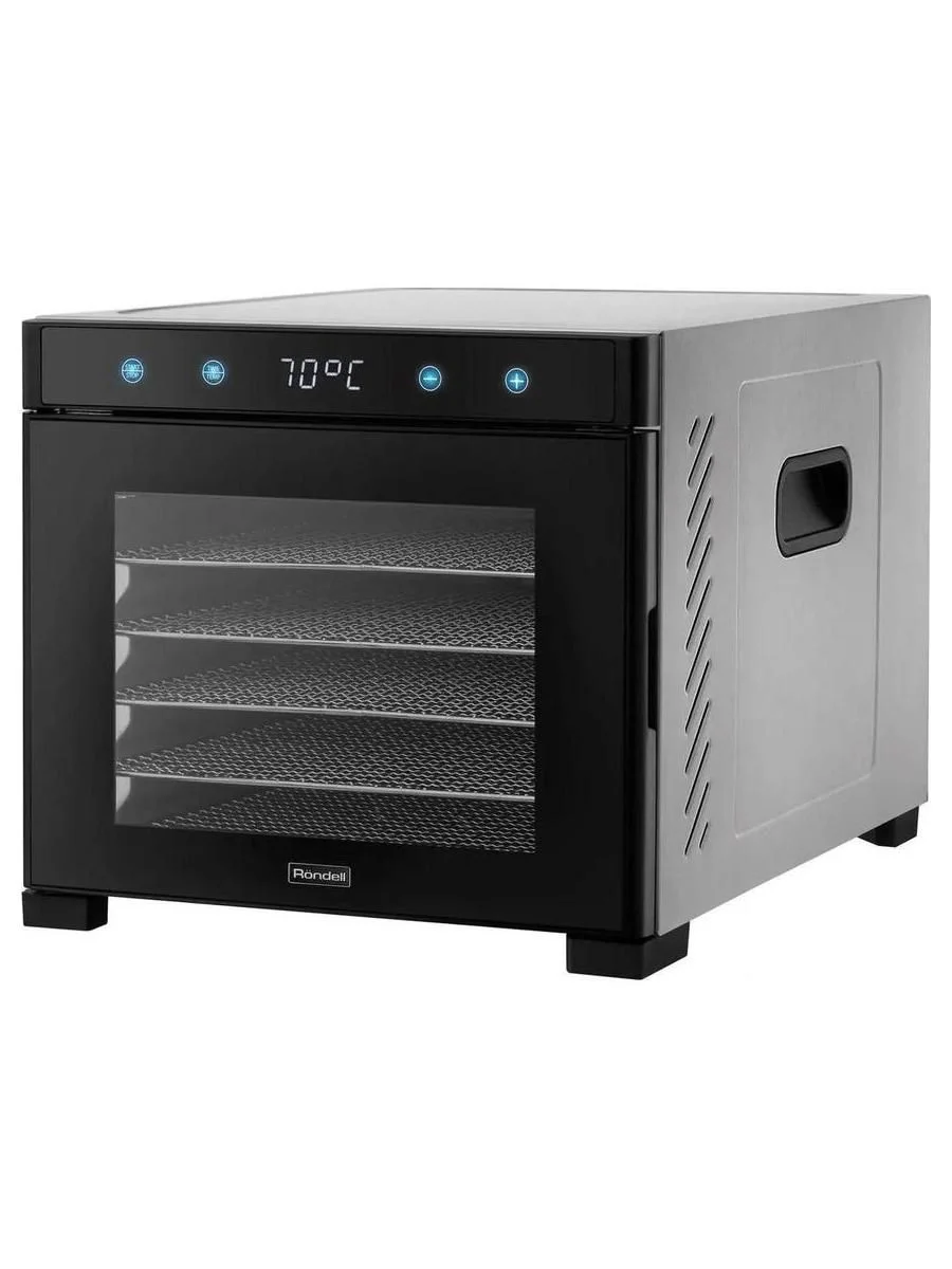 Сушка для фруктов и овощей Rondell RDE-1750, 650Вт, черный