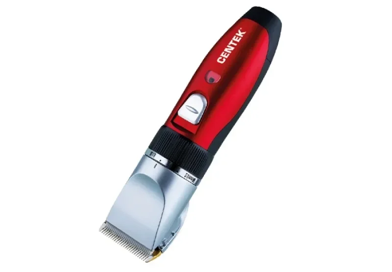 Машинка для стрижки Centek CT-2118 черный/красн