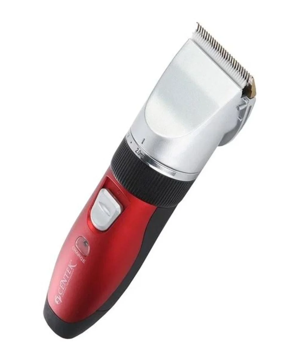Машинка для стрижки Centek CT-2118 черный/красн