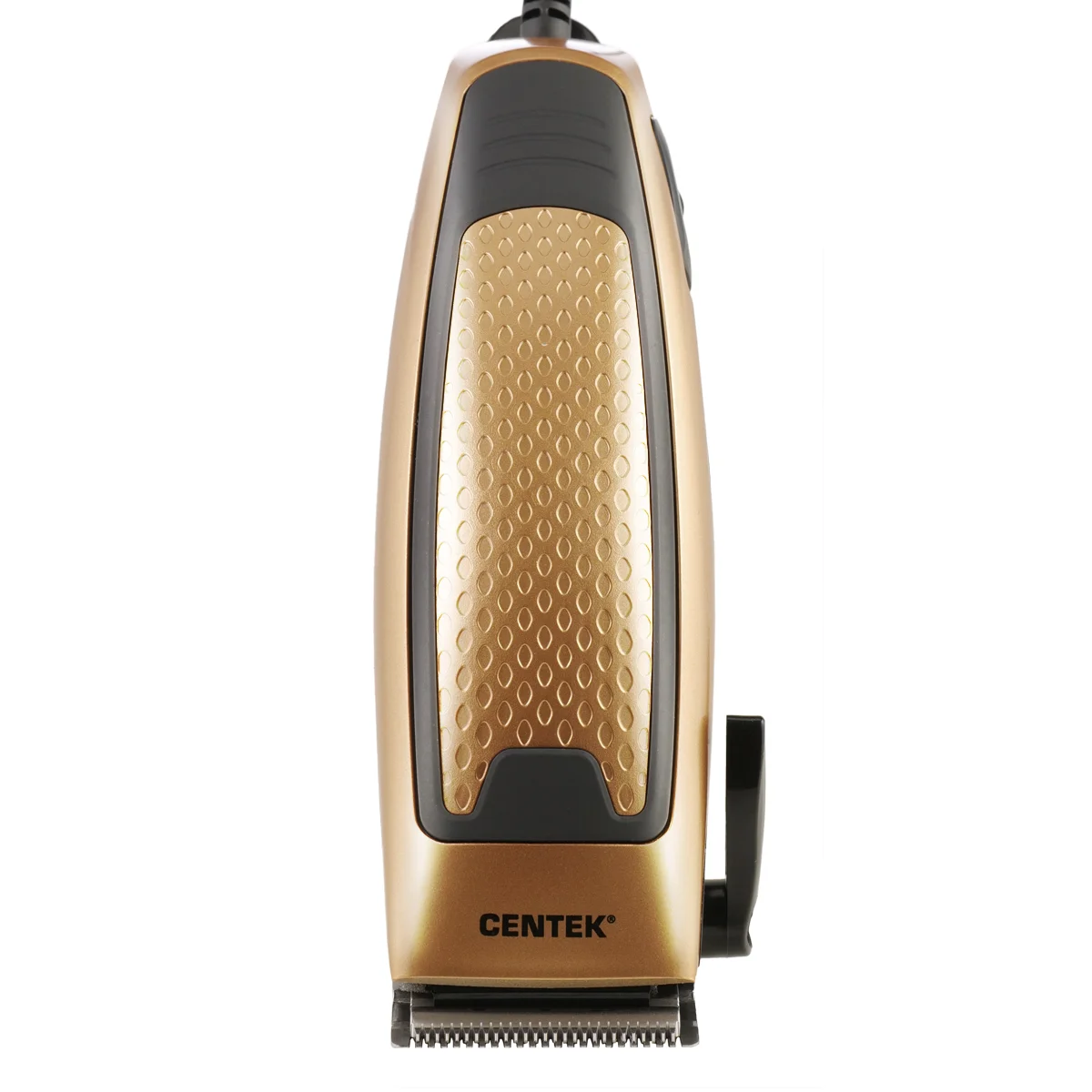 Машинка для стрижки Centek CT-2129 (чер/зол) срез 0...12мм, производительный мотор, шнур 1.8м