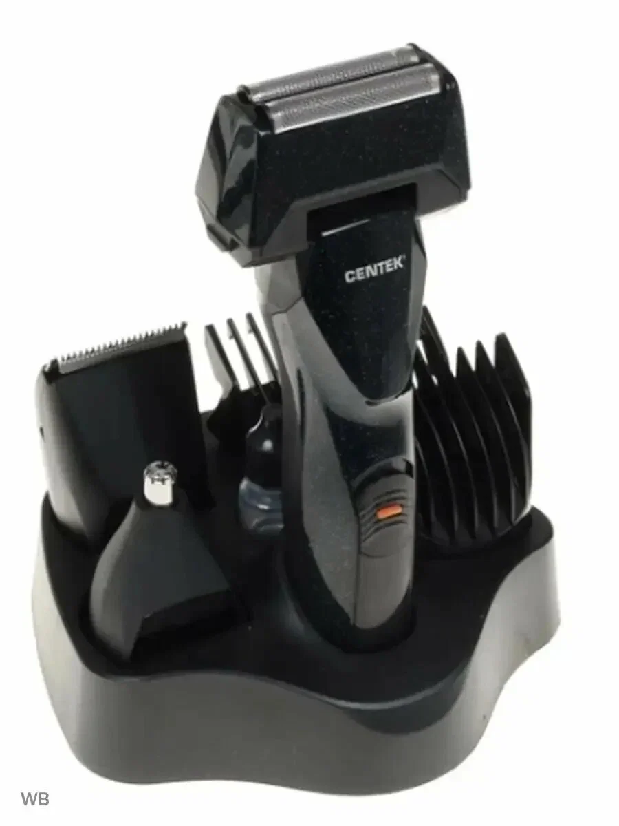 Машинка для стрижки Centek CT-2131 черный Набор для стрижки Centek CT-2131 (черн) 3 В1 + СТРИЖКА + БРИТВА + ТРИММЕР ДЛЯ НОСА