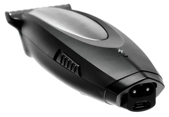 Машинка для стрижки Centek CT-2134 (чер/сталь) 3 насадки, USB зарядка, время работы 55 мин