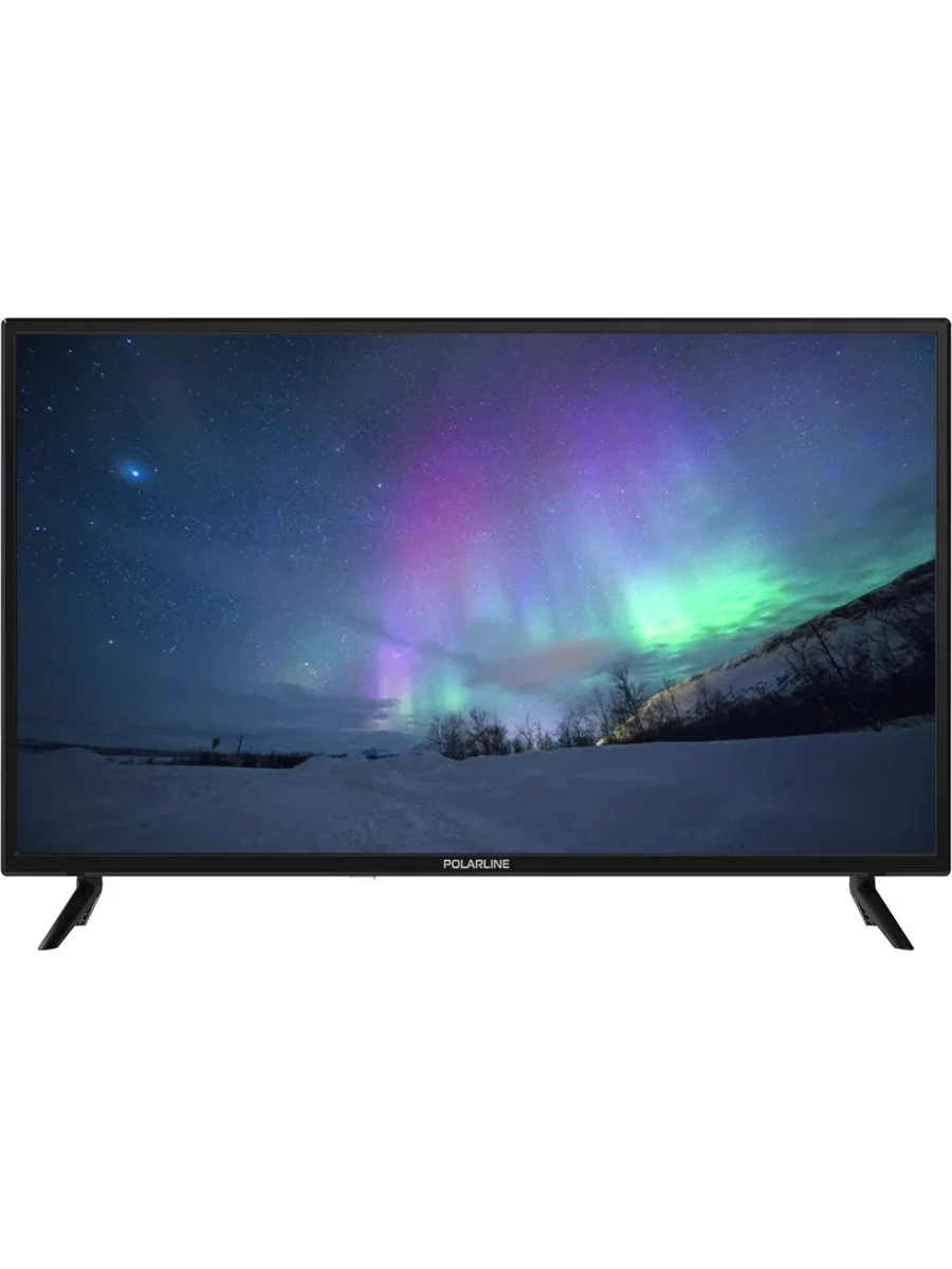 Телевизор LED PolarLine 32" 32PL55TC-SM черный/серебристый HD 60Hz DVB-T DVB-T2 DVB-C USB WiFi Smart TV (RUS)