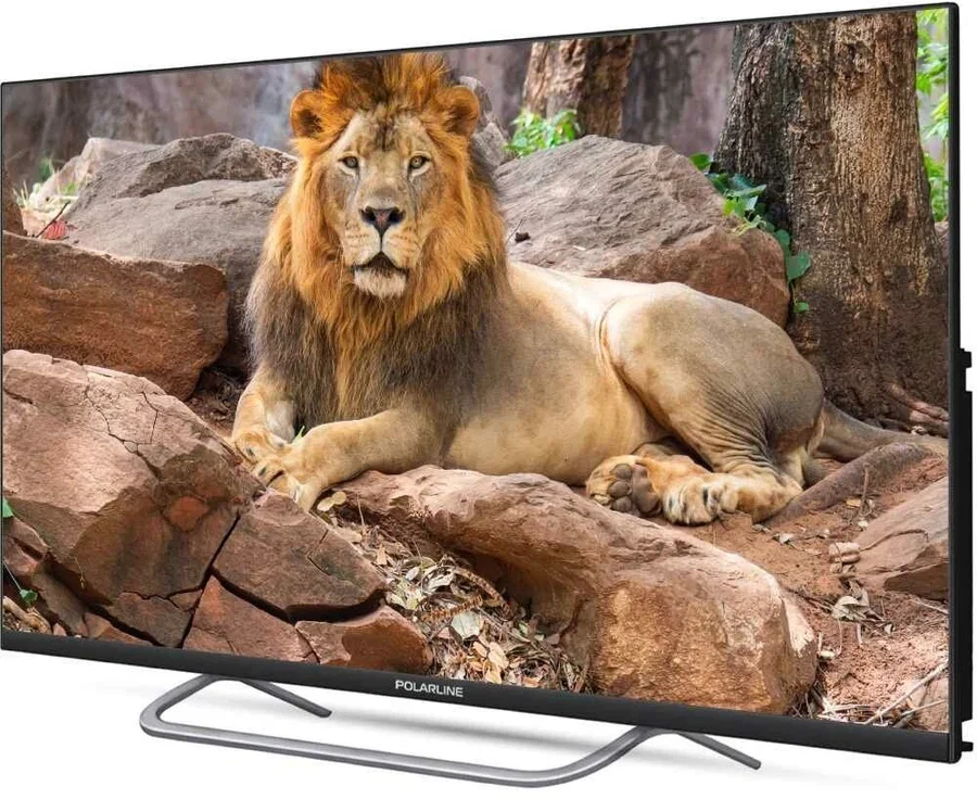 Телевизор LED PolarLine 32" 32PL55TC-SM черный/серебристый HD 60Hz DVB-T DVB-T2 DVB-C USB WiFi Smart TV (RUS)