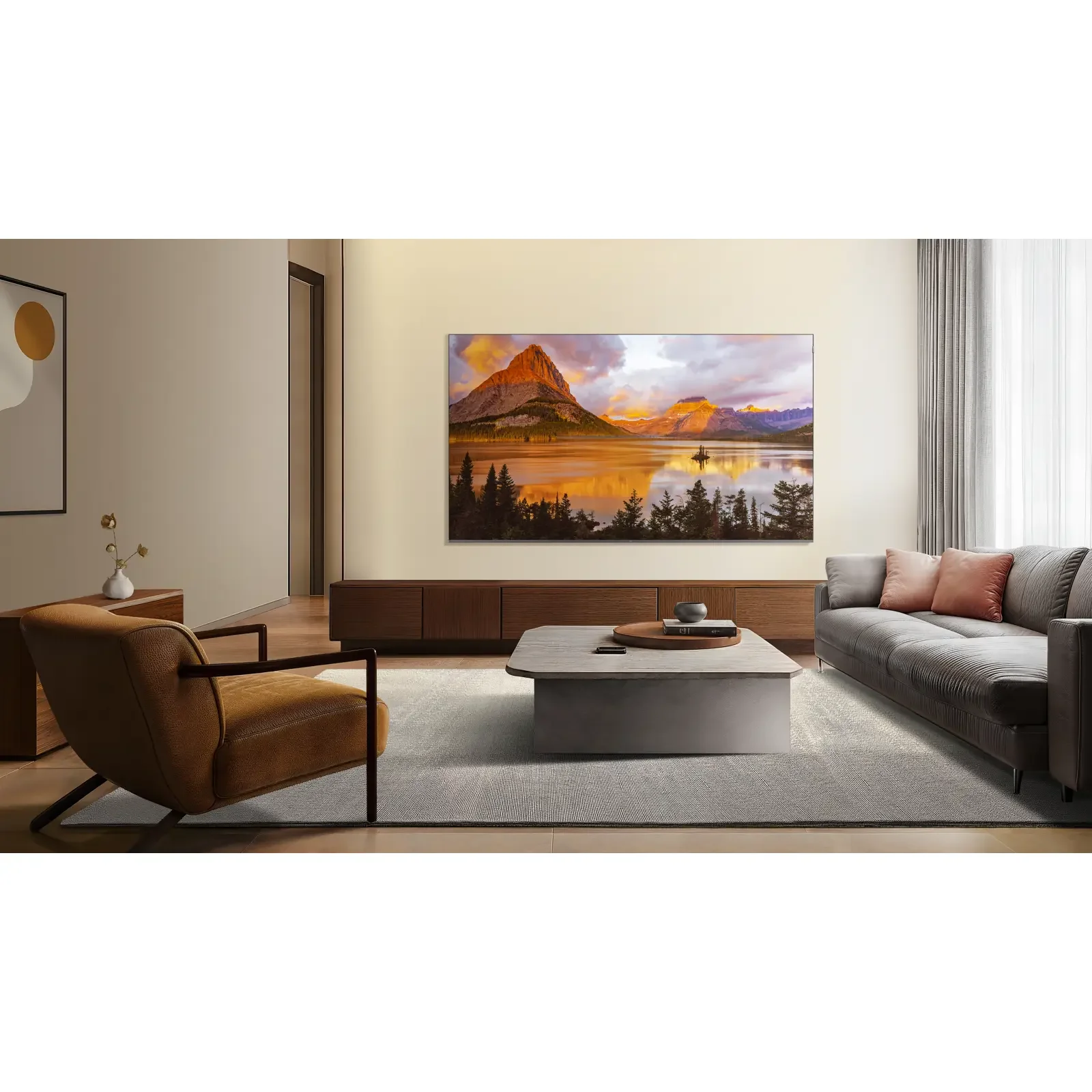 Телевизор QLED TCL 65" 65P7L (2026) черный 4K Ultra HD 60Hz DVB-T DVB-T2 DVB-C DVB-S DVB-S2 USB WiFi Smart TV