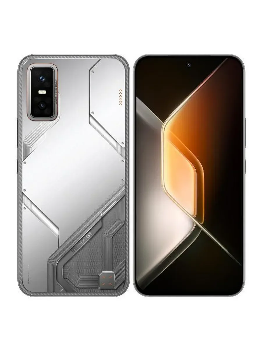 Смартфон Infinix X6873 GT 30 Pro 256Gb 12Gb графит моноблок 3G 4G 2Sim 6.78" 1224x2720 Android 15 108Mpix 802.11 a/b/g/n/ac/ax NFC GPS Protect FM