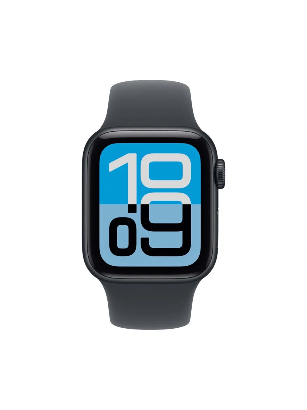 Смарт-часы Apple Watch SE 3 2025 A3325 44мм OLED корп.темная ночь Sport Band рем.темная ночь разм.брасл.:S/M (MEHN4J/A)