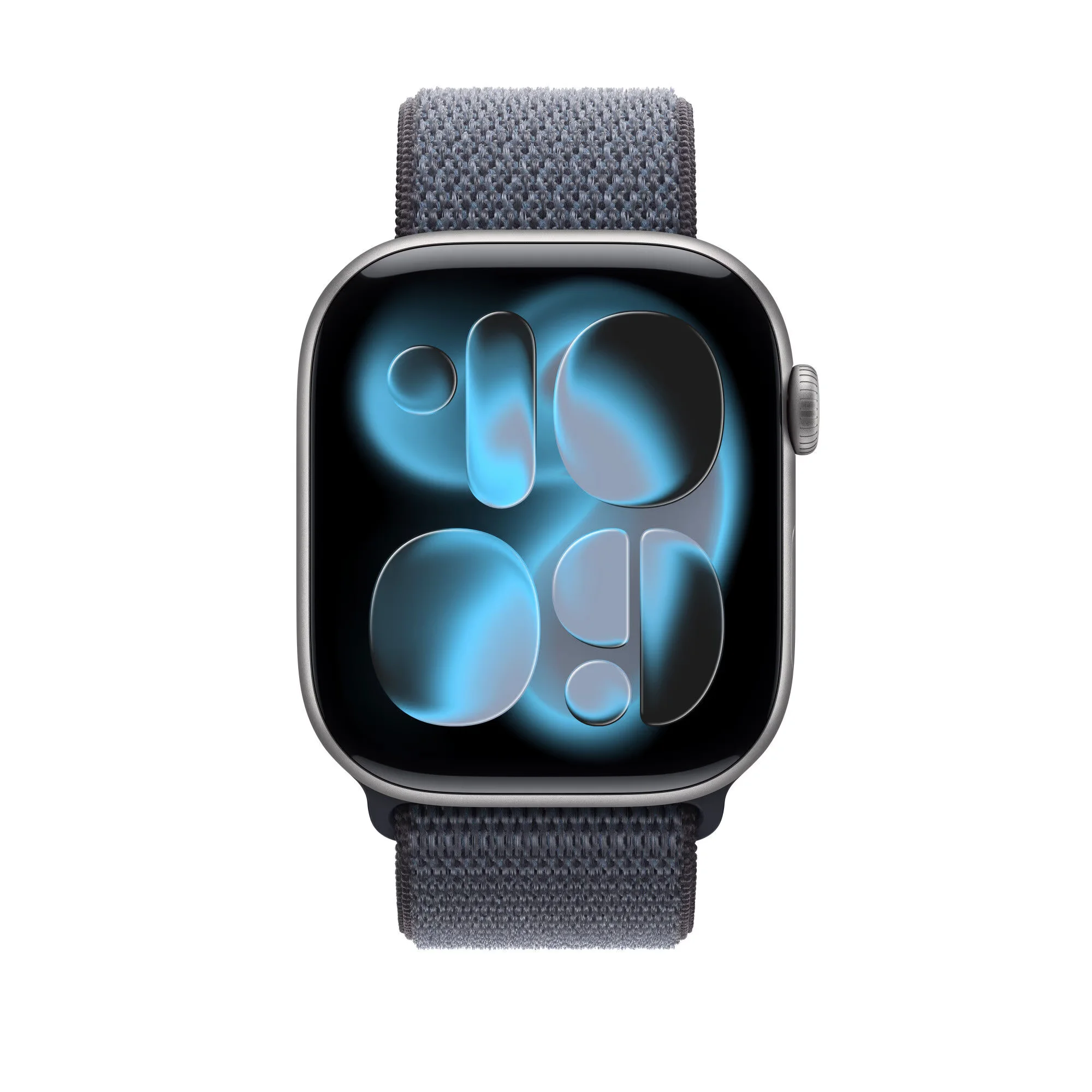 Смарт-часы Apple Watch Series 11 A3331 42мм OLED корп.серебристый Sport Band рем.фиолетовый разм.брасл.:M/L (MEU74AF/A)