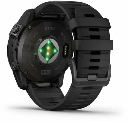 Смарт-часы Garmin Epix Pro gen.2 51мм 1.4" AMOLED корп.серый рем.черный (010-02804-21)