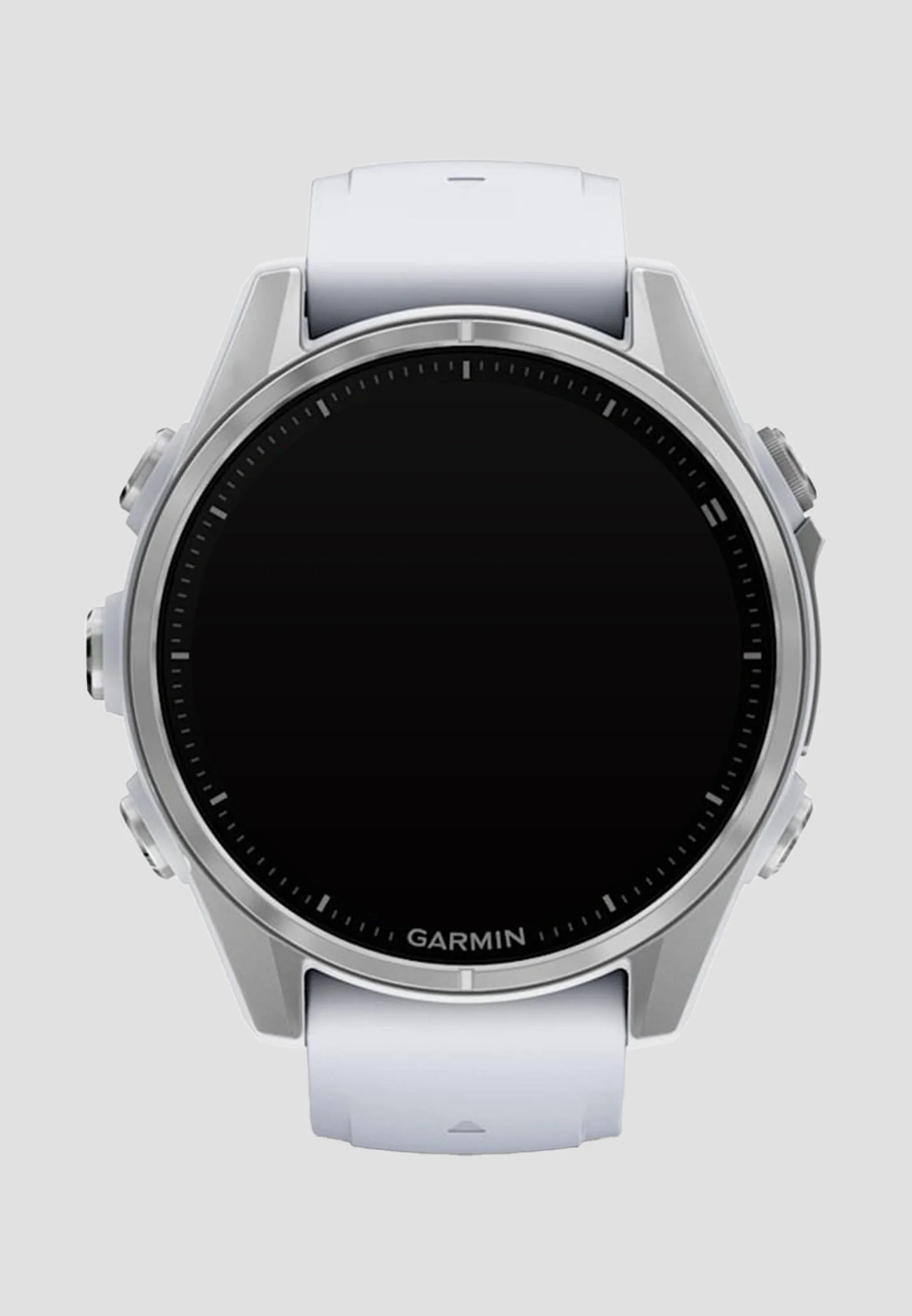 Смарт-часы Garmin Fenix 8 43мм 1.3" AMOLED корп.серебристый рем.белый разм.брасл.:108-182мм (010-02903-00)