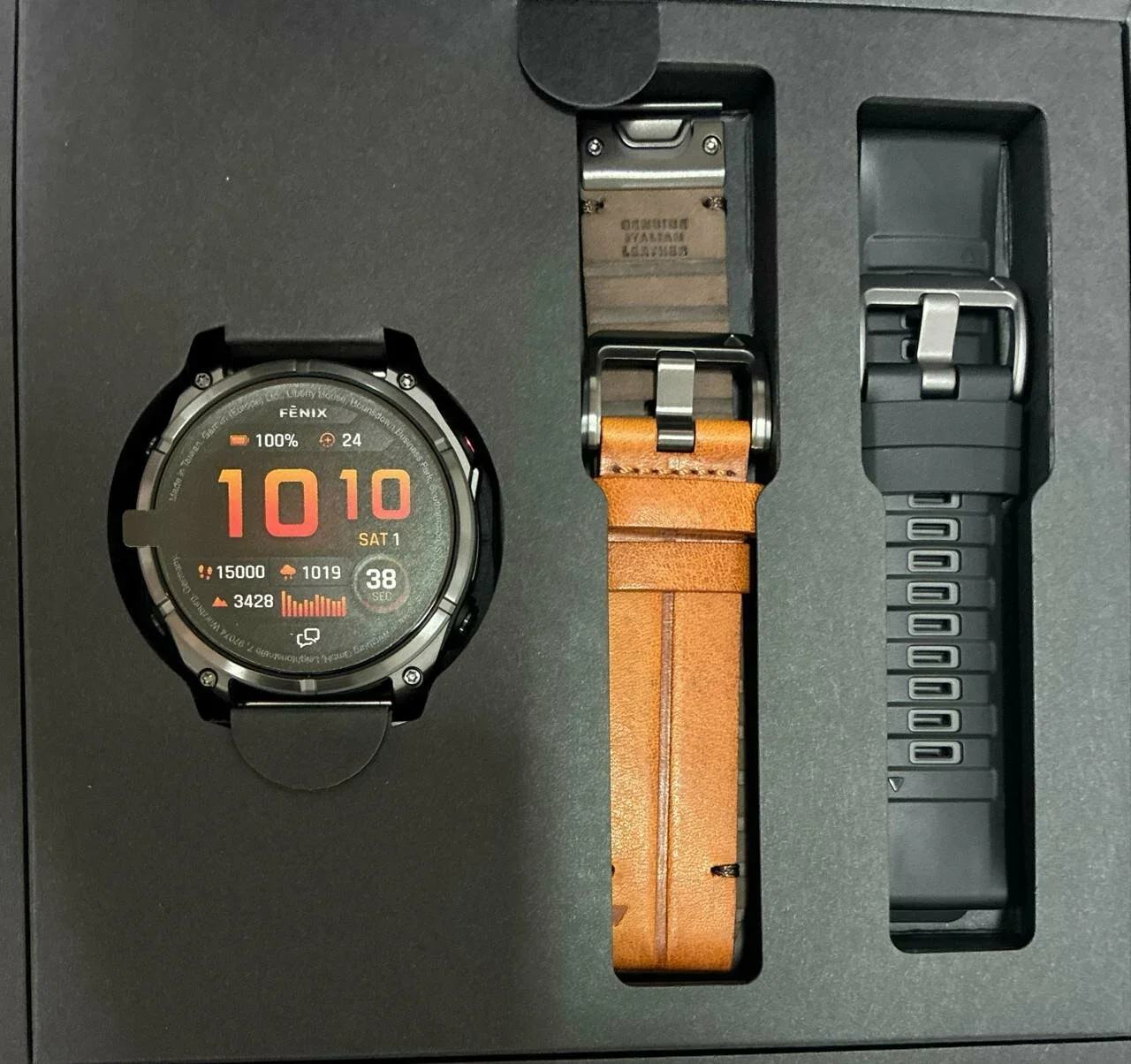 Смарт-часы Garmin Fenix 8 Pro 51mm AMOLED 1.4" AMOLED корп.серебристый рем.желтый (010-03199-11)
