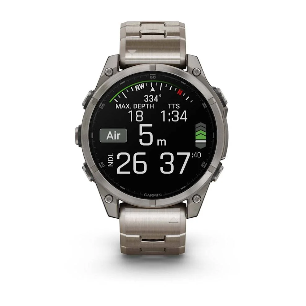 Смарт-часы Garmin Fenix fenix 8 47mm 47мм 1.4" AMOLED корп.серый рем.серый разм.брасл.:125-210мм (010-02904-40)