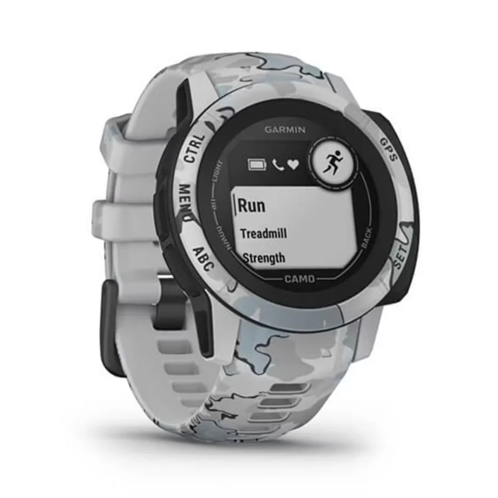 Смарт-часы Garmin Instinct 2S 40мм 1.2" корп.черный/серый рем.серый/камуфляж (010-02563-03)