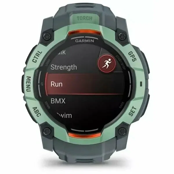 Смарт-часы Garmin Instinct E 1.4" AMOLED корп.оливковый рем.оливковый (010-02933-01)