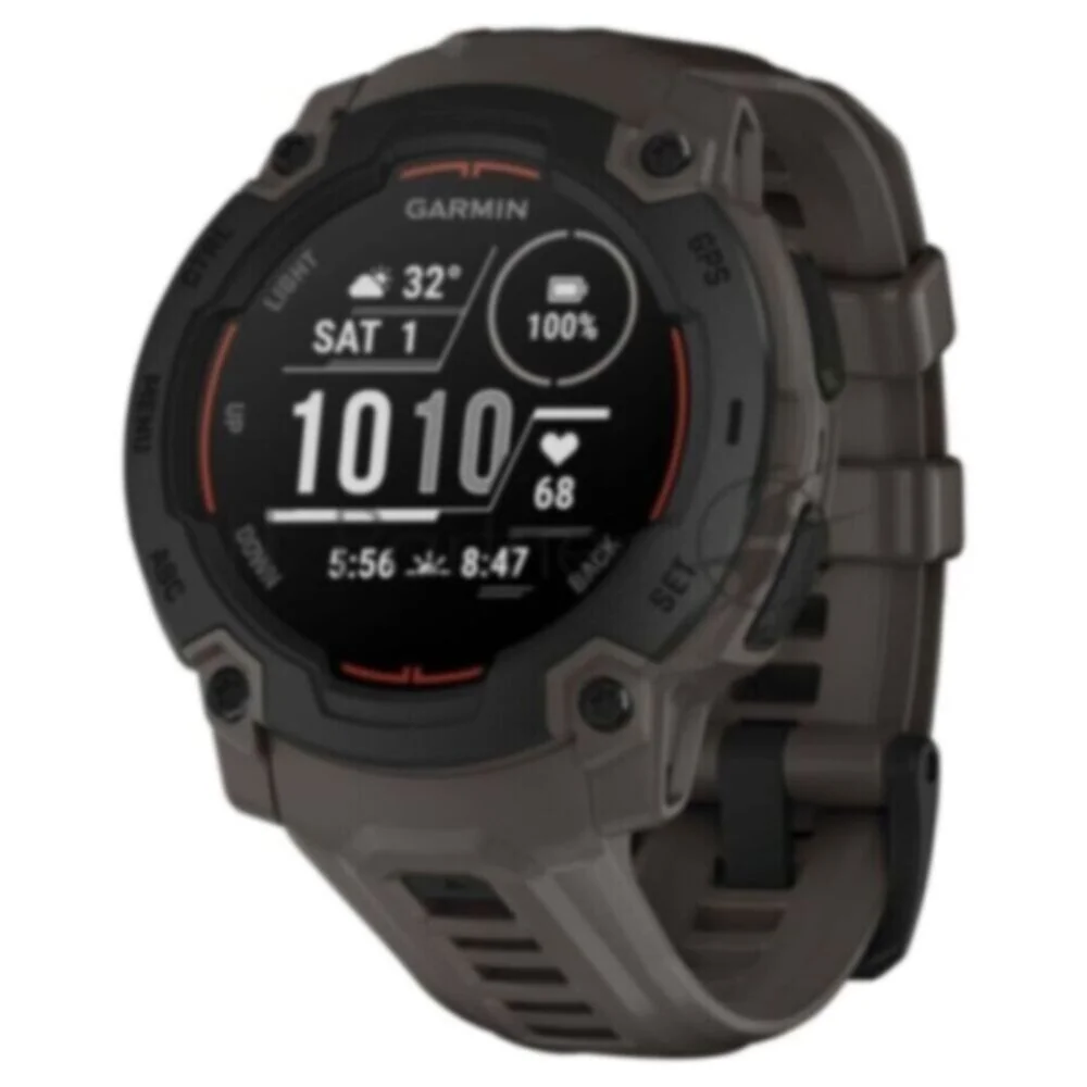 Смарт-часы Garmin Instinct E 1.4" AMOLED корп.серый рем.серый (010-02933-00)