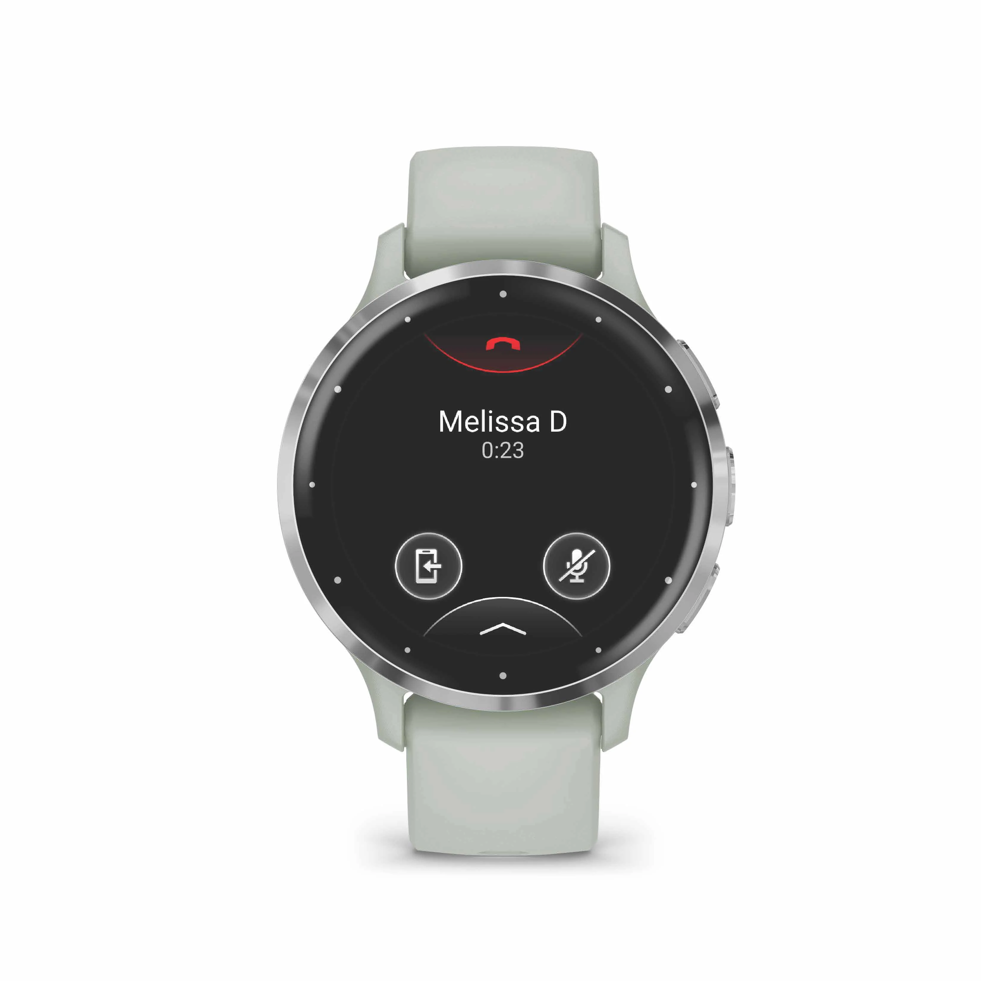 Смарт-часы Garmin Venu 3 35.4мм 1.4" AMOLED корп.серый/серебристый рем.белый разм.брасл.:135-200мм (010-02784-00)