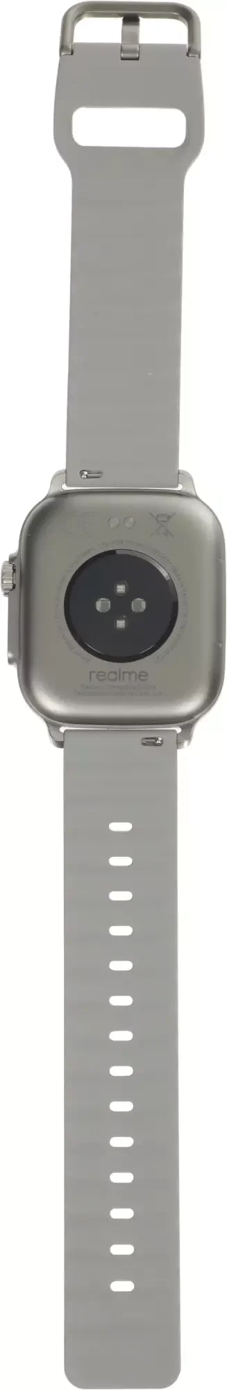 Смарт-часы Realme Watch 5 22мм 1.97" AMOLED корп.серебристый рем.серебристый разм.брасл.:160-230мм (RMW2501)