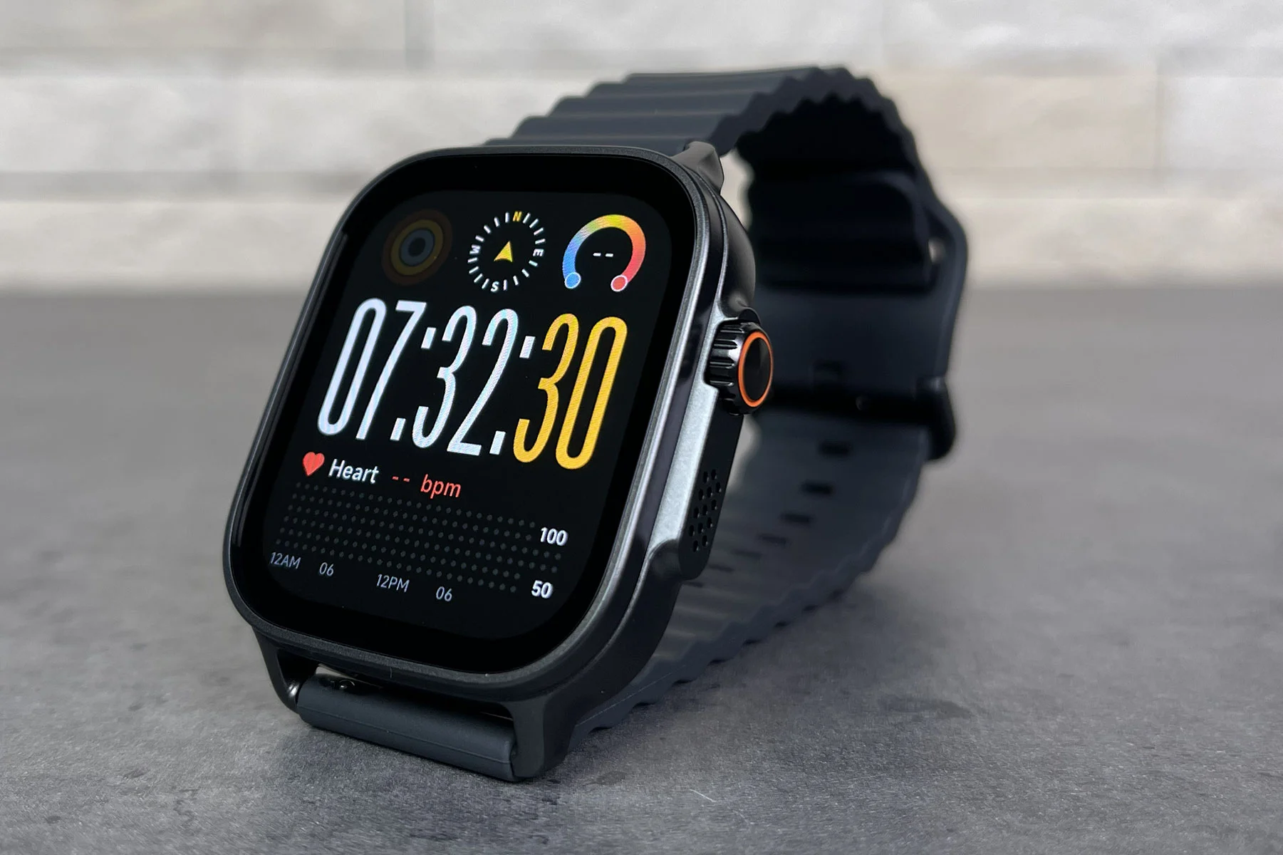 Смарт-часы Realme Watch 5 22мм 1.97" AMOLED корп.черный рем.черный разм.брасл.:160-230мм (RMW2501)