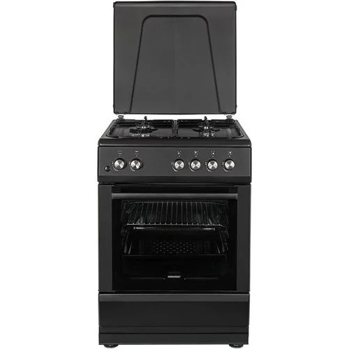 Плита Газовая Nordfrost GG6061Y бежевый (металлическая крышка) реш.сталь
